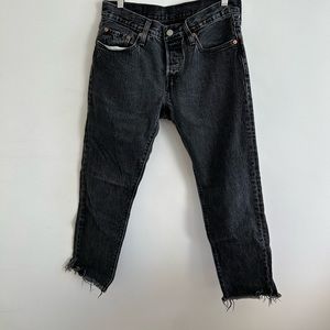 Black Levi’s 501s